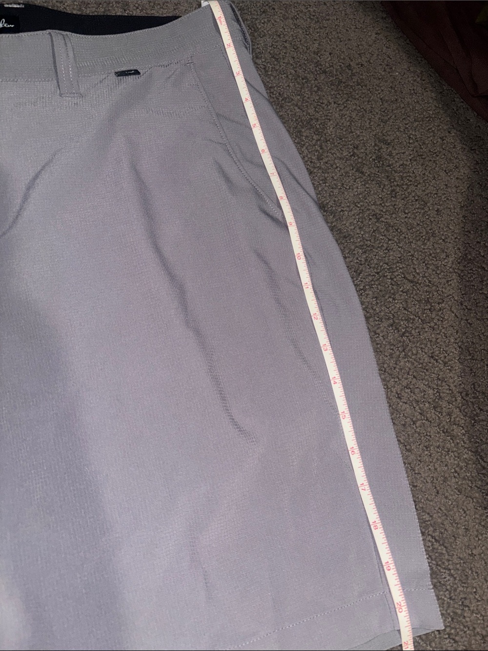 Travis Mathew Men's Gray Shorts with Pockets - Picture 8 of 8